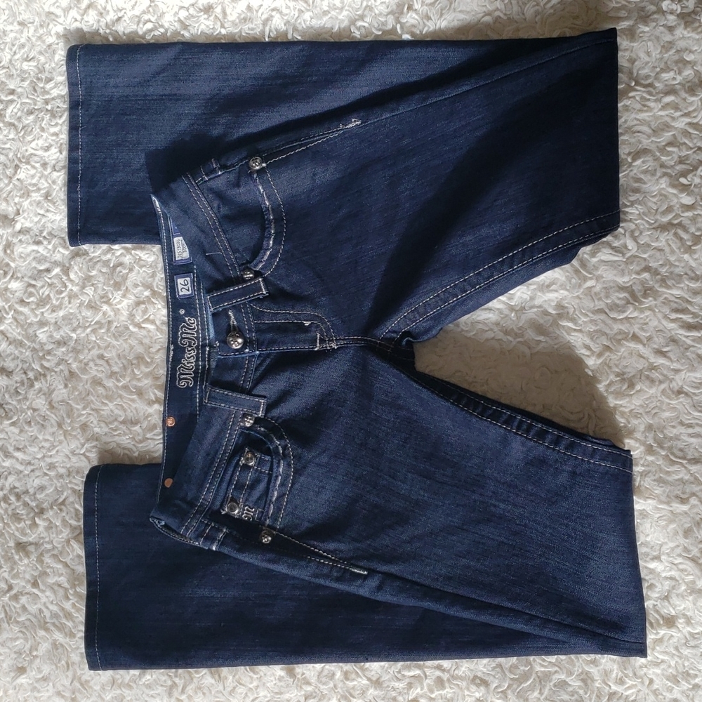 Miss Me Boot Cut Jeans 26 - Picture 2 of 9